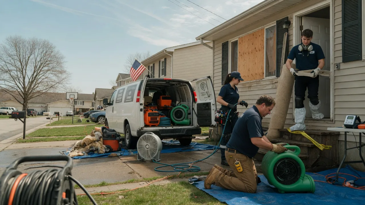 Water Damage Restoration in Clarksville, VA near me